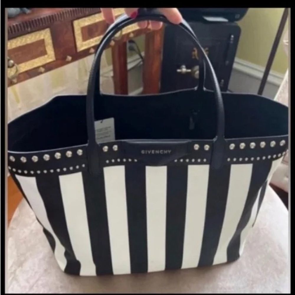 AUTHENTIC Givenchy *RARE* Antigona LARGE 🌺 FRENCH-CHIC🌺 Shopper Tote WPouchette